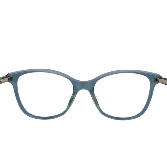 BCBGMAXAZRIA Darby Teal Laminate Kids Size 47-16-125 Eyeglasses FRAMES-VERY GOOD - Picture 4 of 12